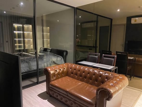 living room and bedroom and room interior of RHYTHM Ekkamai
