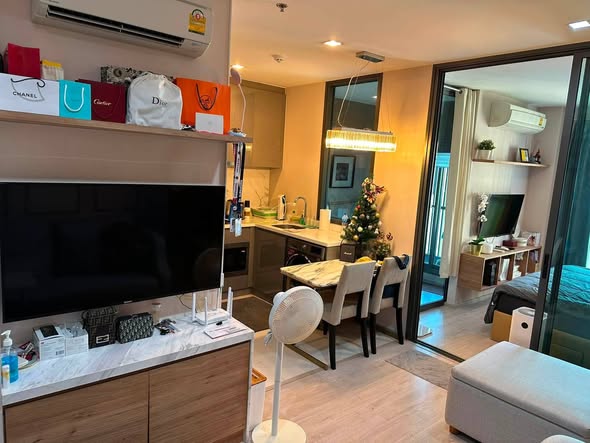 bedroom and living room of Rhythm Rang Nam