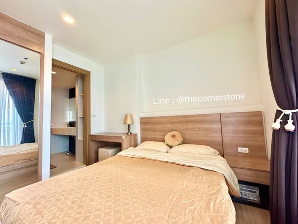 bedroom of RHYTHM Ratchada-Huaykwang