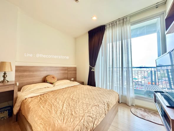 bedroom of RHYTHM Ratchada-Huaykwang