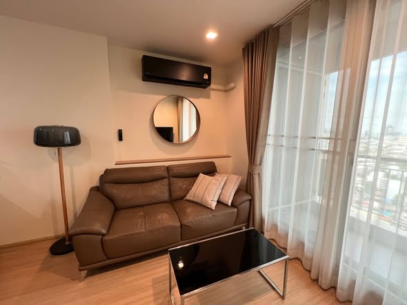 living room and bedroom of RHYTHM Ratchada-Huaykwang