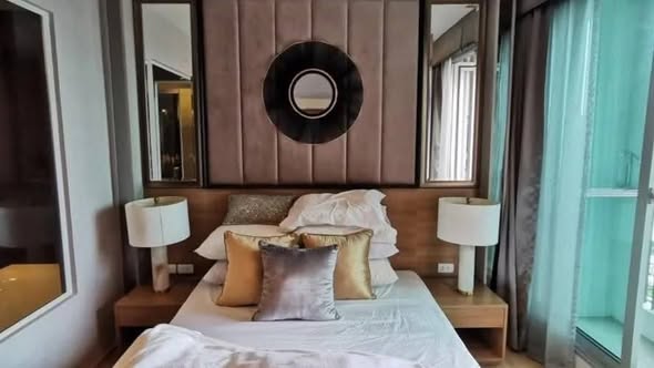 bedroom of RHYTHM Sathorn