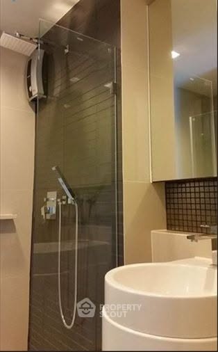 room interior and bathroom of RHYTHM Sathorn