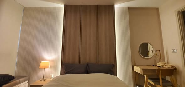 bedroom of Rhythm Sukhumvit 42