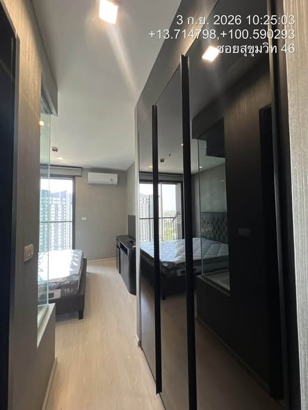 bedroom and room interior of RHYTHM Sukhumvit 44/1