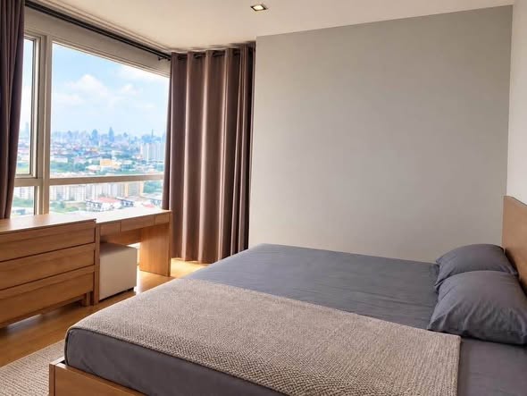 bedroom of Rhythm Sukhumvit 50