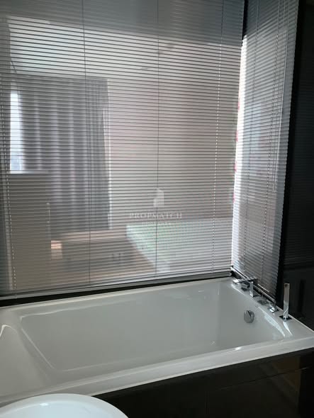 room interior and bathroom of Rhythm Sukhumvit 50