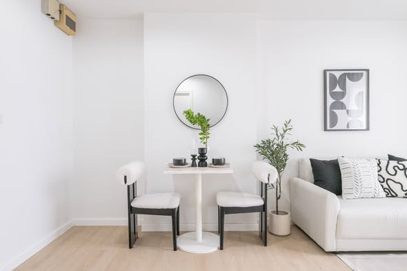 living room of Rich Park @ BangSon Station Condominium