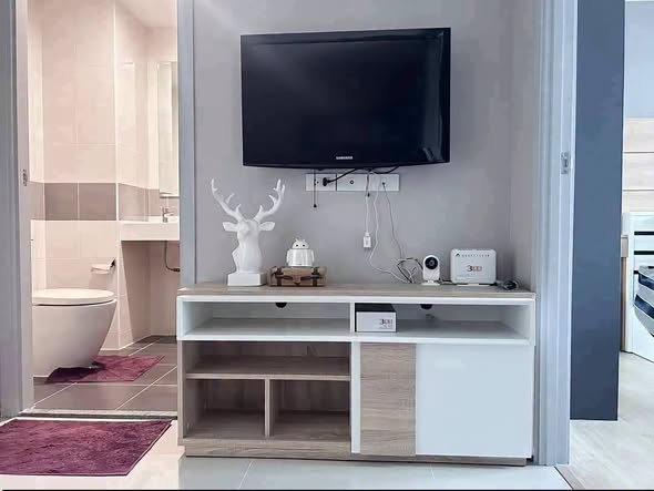 living room and room interior of Rich Park Chao Phraya