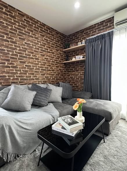 living room and bedroom of Rich Park Triple Station