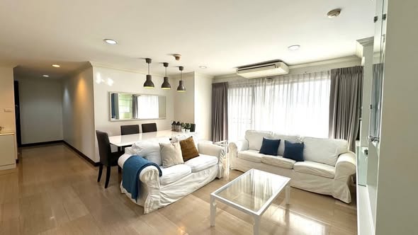 living room of Richmond Palace Condominium