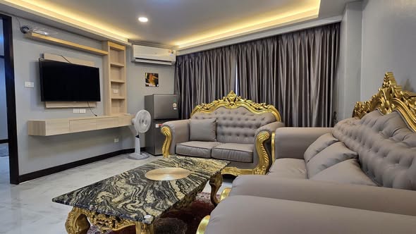 living room of Royal Hills Golf Resort & Spa