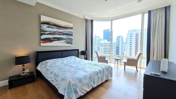 bedroom of Royce Private Residences