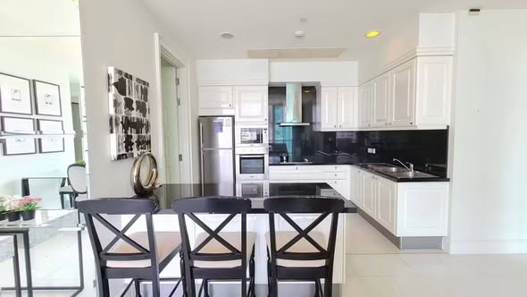 kitchen of Royce Private Residences