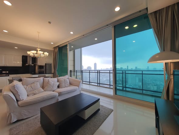 living room of Royce Private Residences