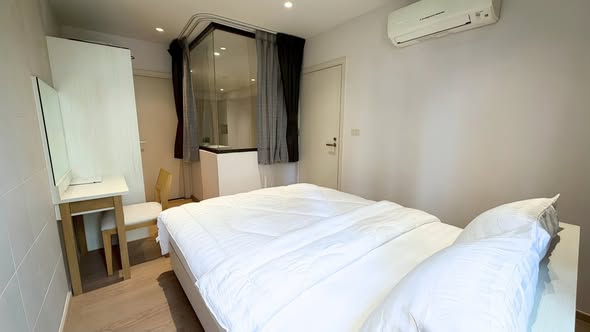 bedroom of Runesu Thonglor 5 (รูเนะสุ ทองหล่อ 5)