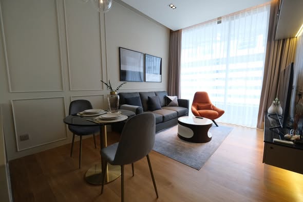 living room of SALADAENG One