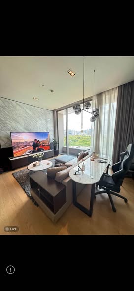 living room of SALADAENG One