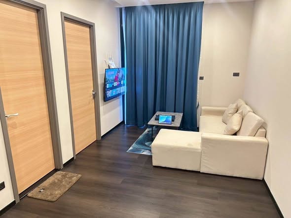 living room and room interior of Sapphire Condominium Rama 3