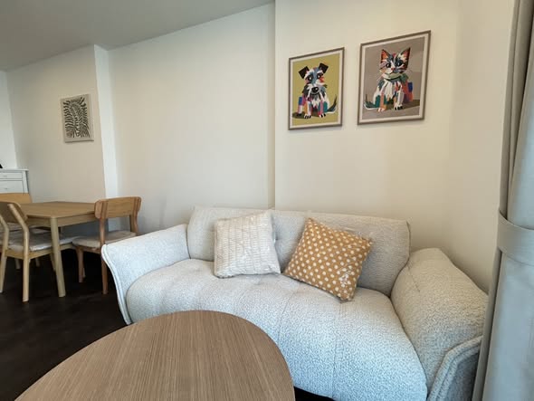 room interior of Sapphire Condominium Rama 3
