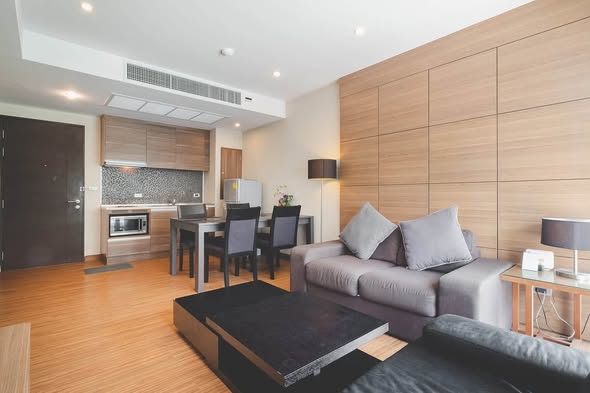 bedroom and living room of SASARA Hua Hin (ศศรา หัวหิน)