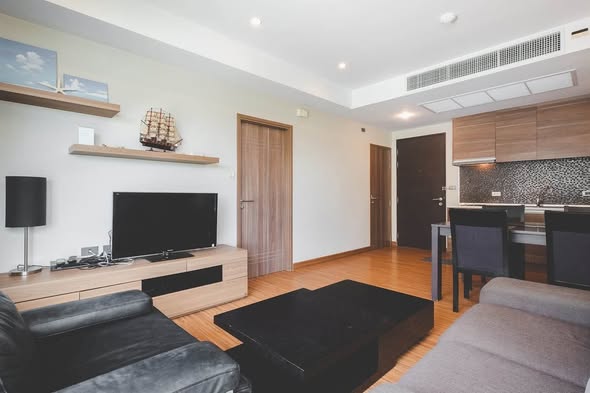 living room and room interior of SASARA Hua Hin (ศศรา หัวหิน)