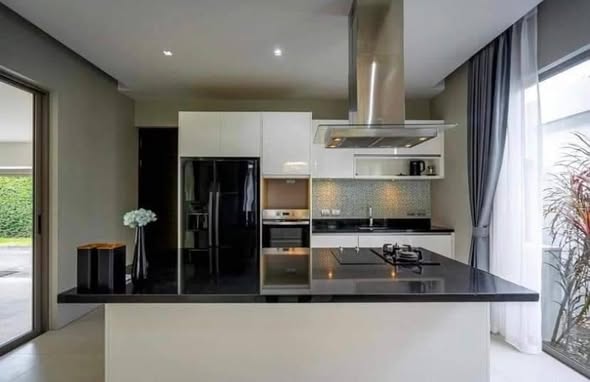 kitchen of Seastone Private Pool Villas