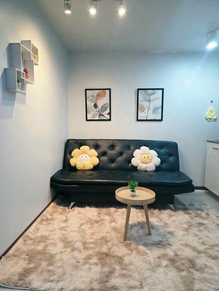 living room of Serrano Condominium