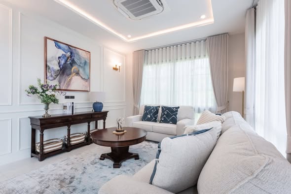 bedroom and living room of Setthasiri Bangna KM.10