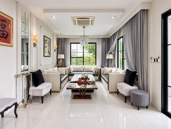 bedroom and living room of Setthasiri Pattanakarn