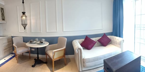 living room and room interior of Seven Seas Côte d’Azur