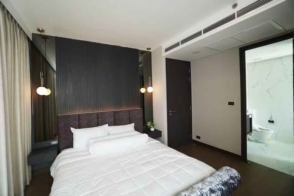bedroom of Siamese Exclusive Queens ไซมีส เอ็กซ์คลูซีฟ ควีนส์