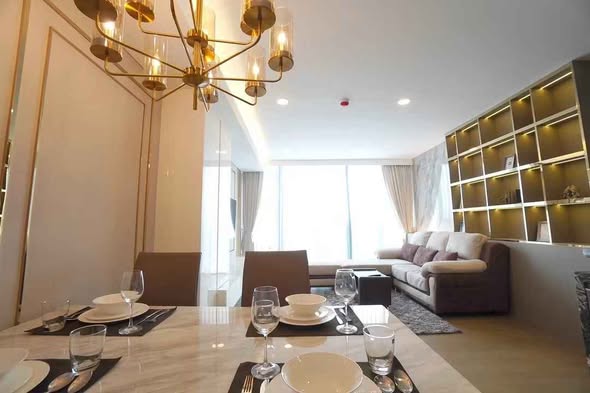 living room of Siamese Exclusive Queens ไซมีส เอ็กซ์คลูซีฟ ควีนส์
