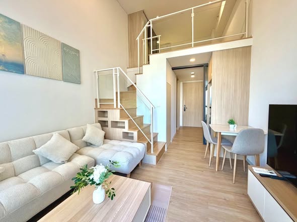 living room and room interior of Siamese residence landmark @ MRTA station