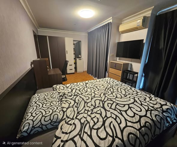bedroom of Silom Suite Condominium