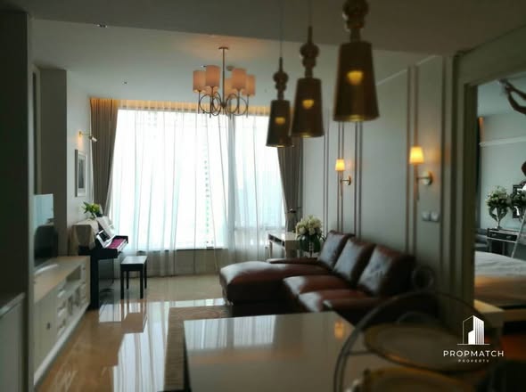 living room and bedroom and room interior of Sindhorn Residence