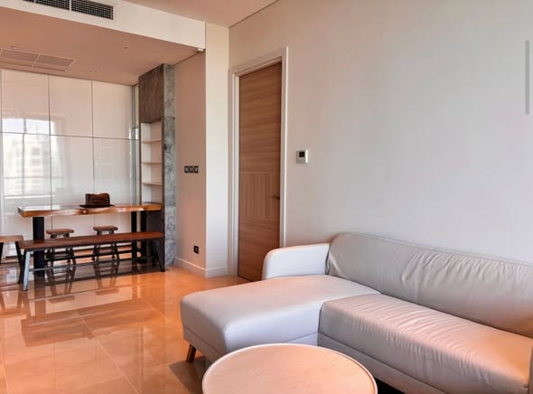 living room and room interior of Sindhorn Residence