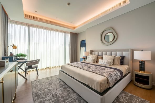 bedroom of Sindhorn Tonson