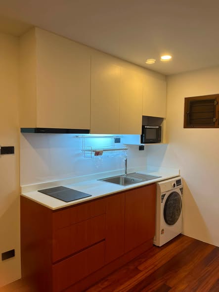 kitchen of SiPhaya River View Condominium