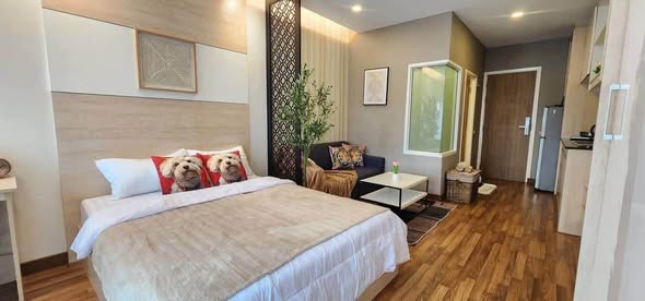 bedroom of Siri at Sukhumvit
