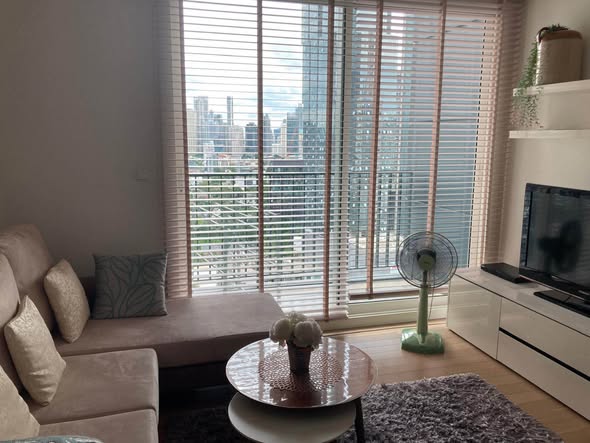 living room of Siri at Sukhumvit