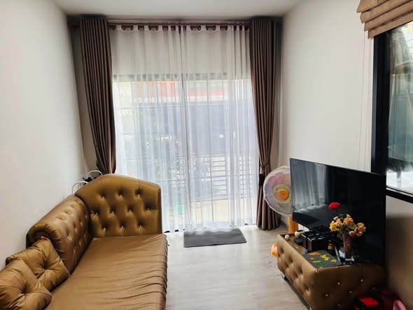 bedroom and living room of Siri Place Bangna-Theparak