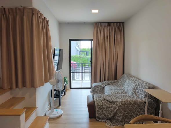 bedroom of สิริ เพลส เมกาบางนา Siri Place Mega-Bangna