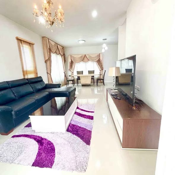 living room of Sixnature Ramintra