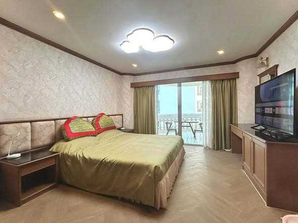 bedroom of Sky Beach Condominium