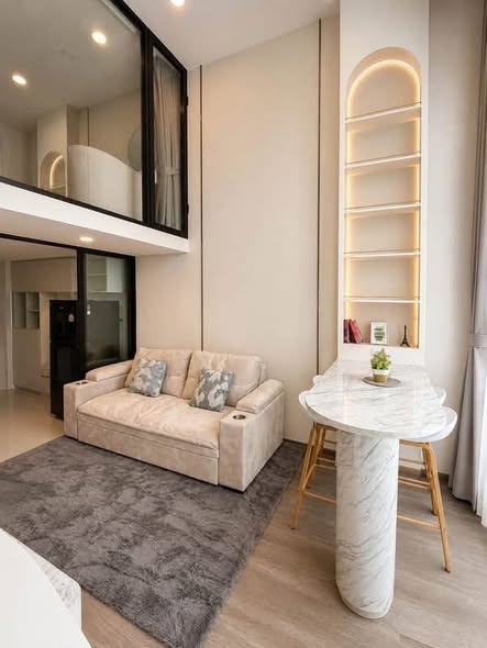 living room and bedroom of So Origin Kaset Interchange