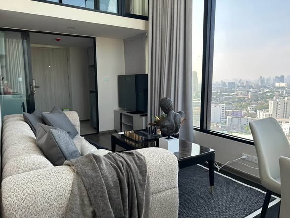 living room and bedroom of So Origin Kaset Interchange