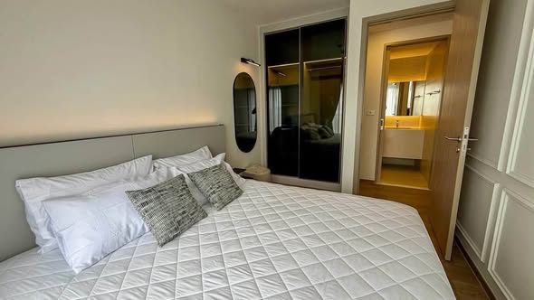 bedroom of So Origin Siriraj