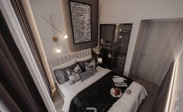 bedroom of SOHO​ BANGKOK​ RATCHADA​