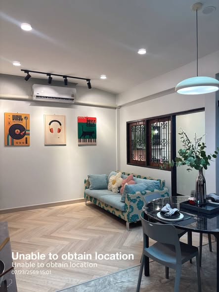living room of SPACE Townhome